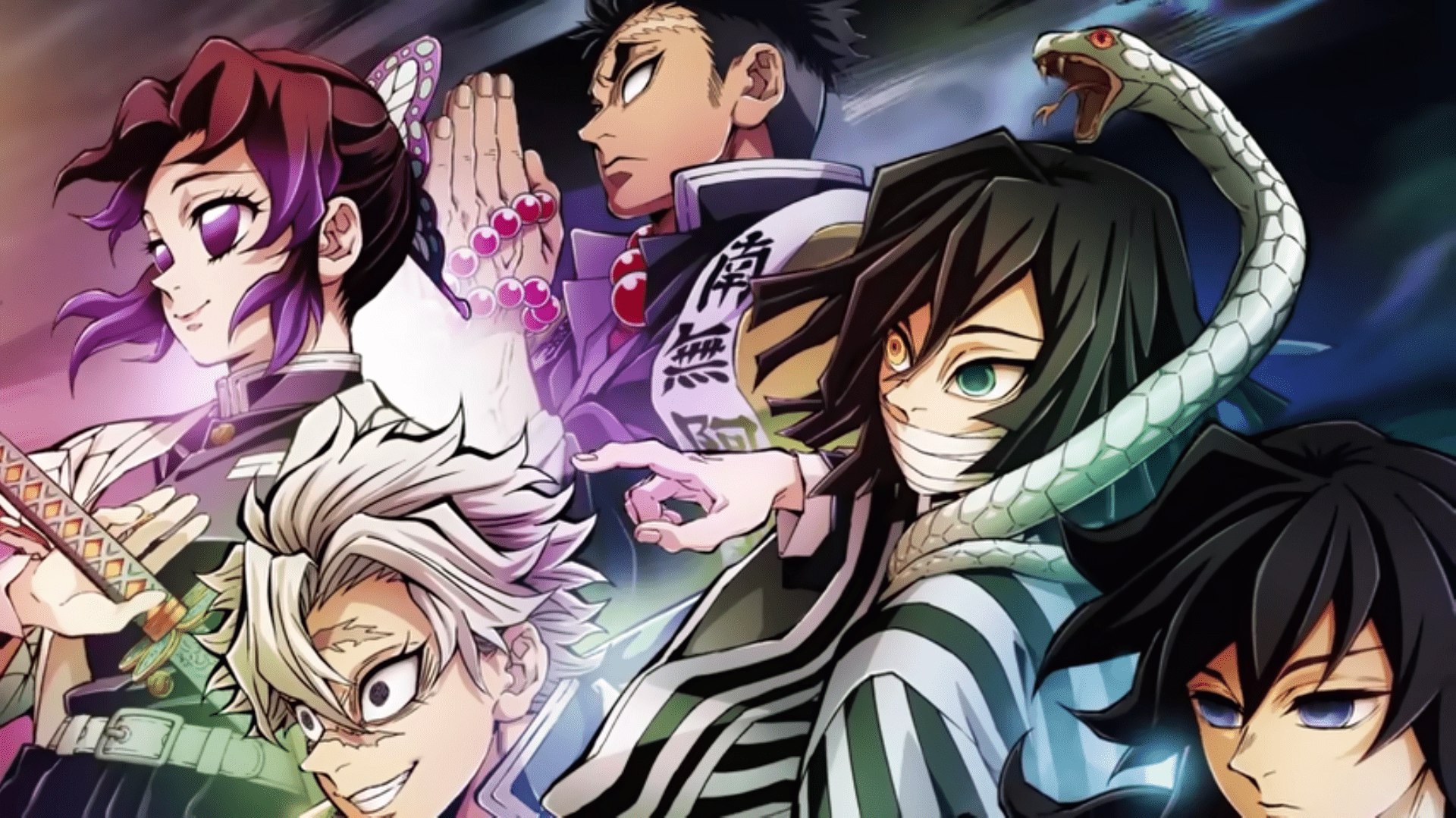 Demon Slayer Hashira Training Arc. All Hashiras Assembled
