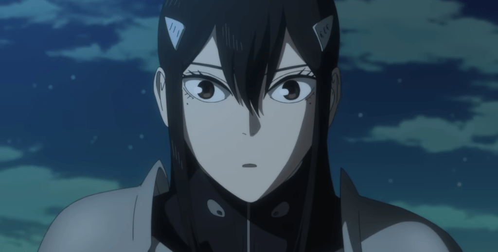 Mina Ashiro front profile.