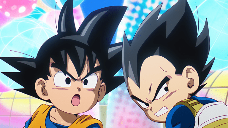 goku and vegeta transformed into kids in Dragon Ball Daima