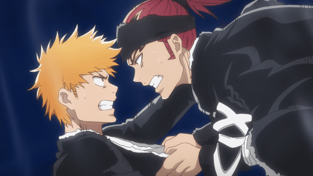 Renju Abare and Ichigo Kurosaki