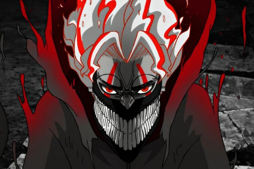 Okarun Transformed with Turbo Granny Power dandadan