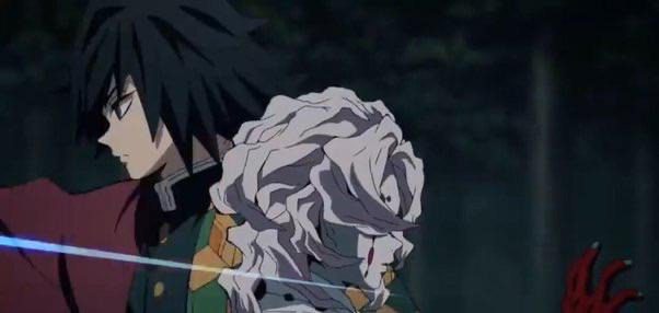 giyu vs spider demon