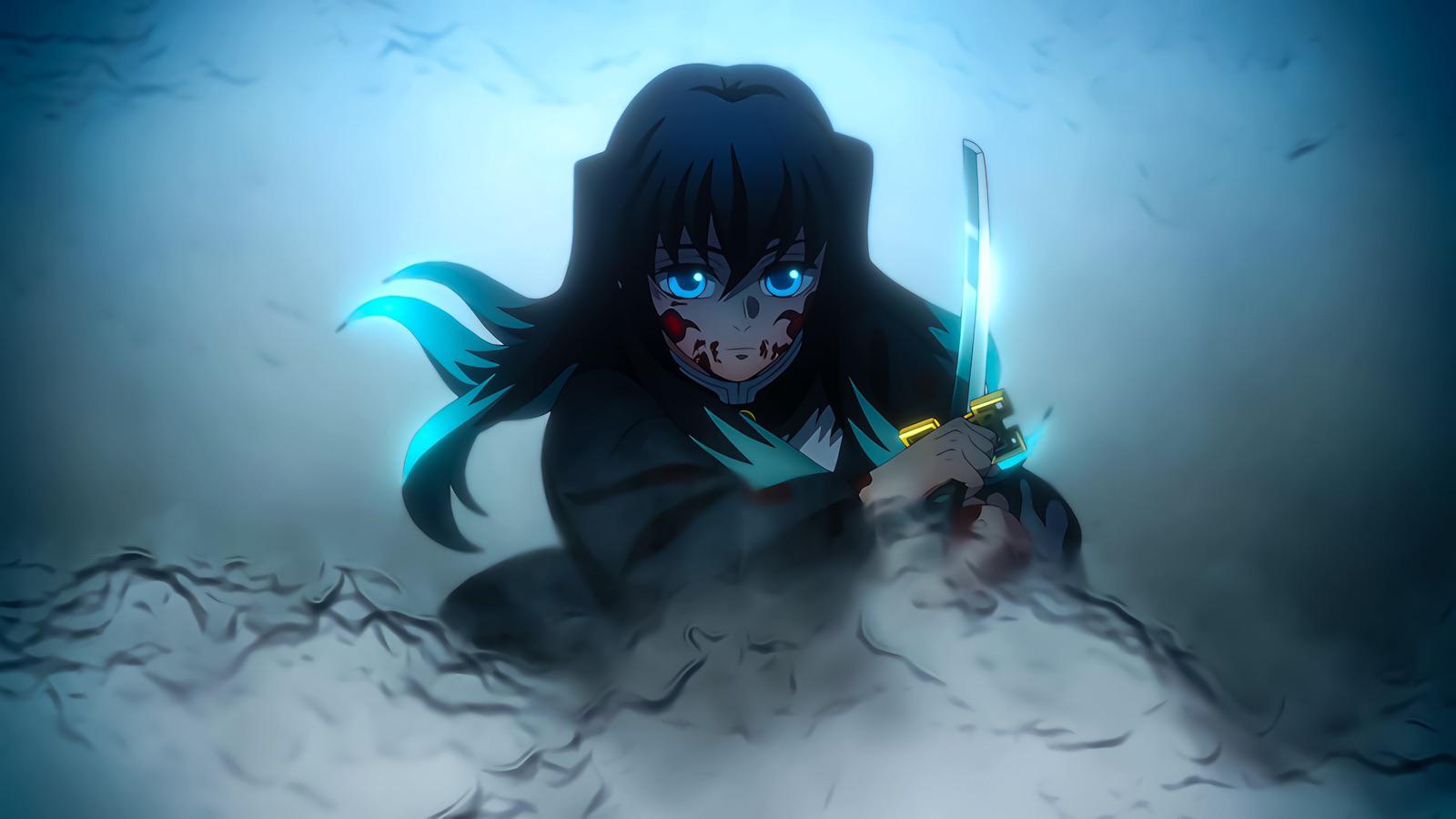 muichiro using mist breathing