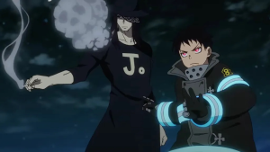 fire force season 3 joker and shinra