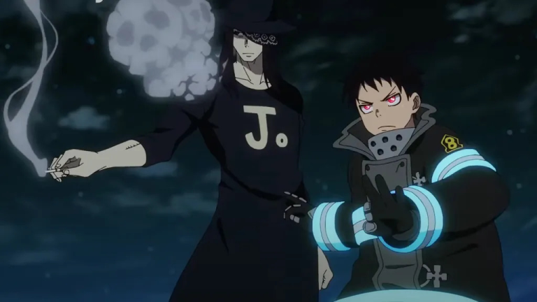 fire force season 3 joker and shinra