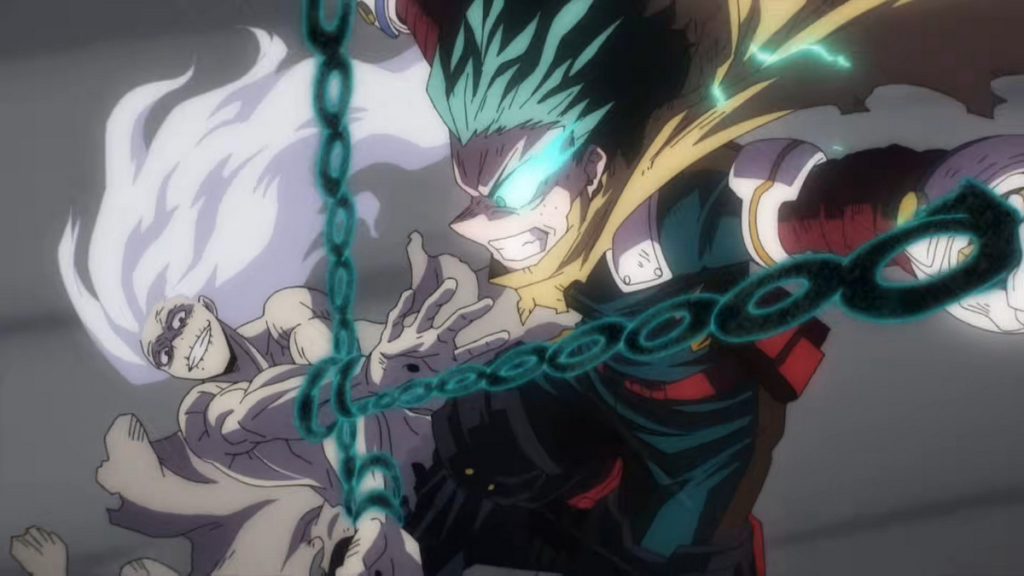 deku vs shigiraki