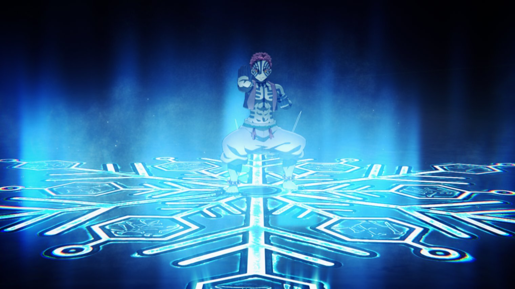 akaza compass needle technique demon slayer