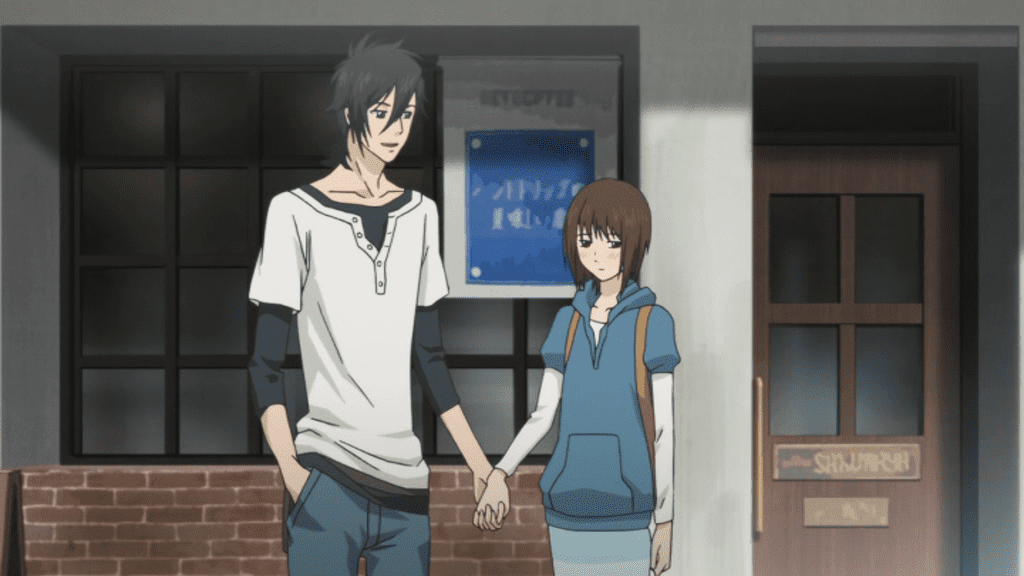 Say I Love You Anime Mei and Yamato Holding Hands