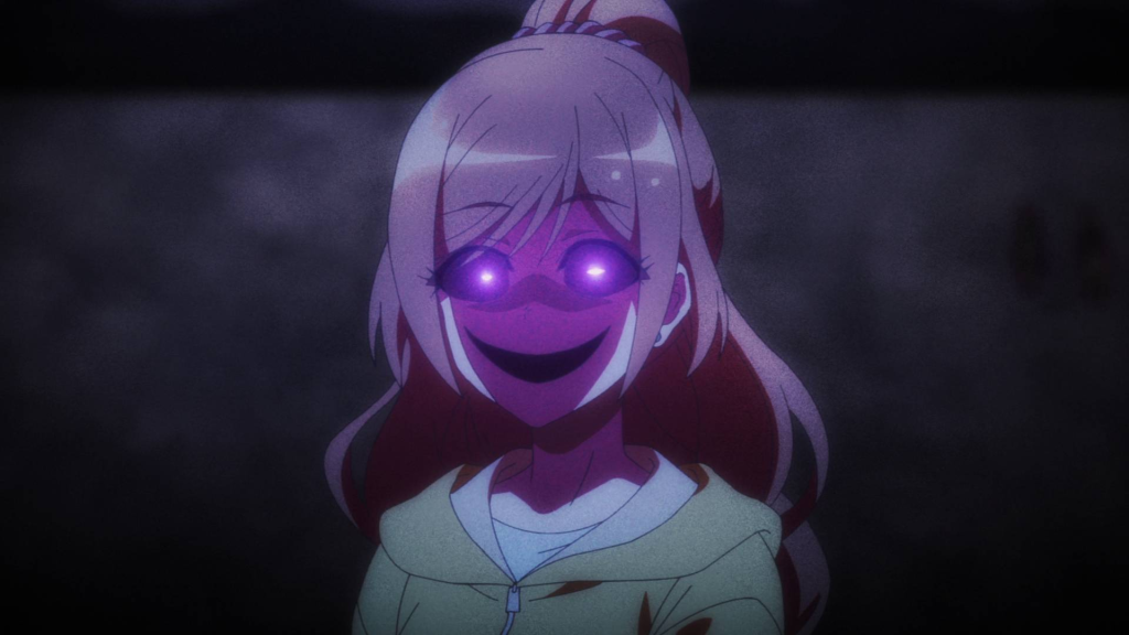 dark gathering anime scary image
