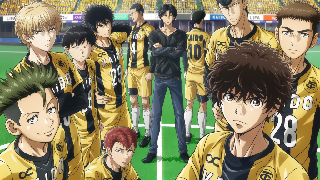 ao ashi anime football team assembled