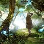 Ginko in Mushishi anime