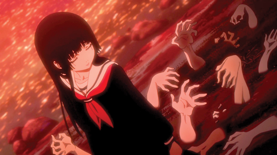hell girl anime scary image