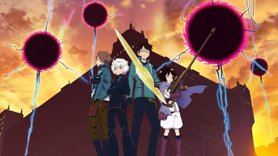 world trigger anime poster