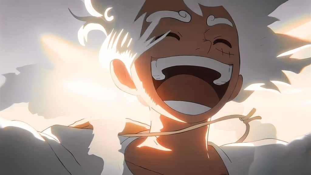 one piece luffy smiling