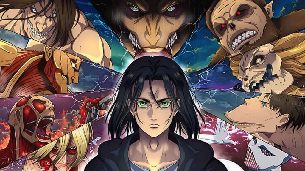 eren yeager in attack on titan anime