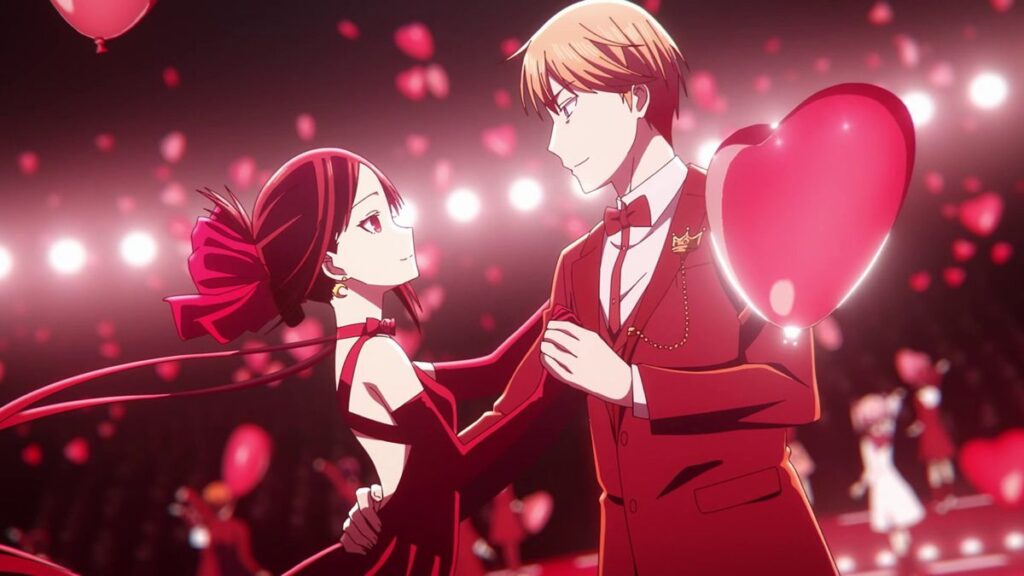 Kaguya & Miyuki romantic dancing together