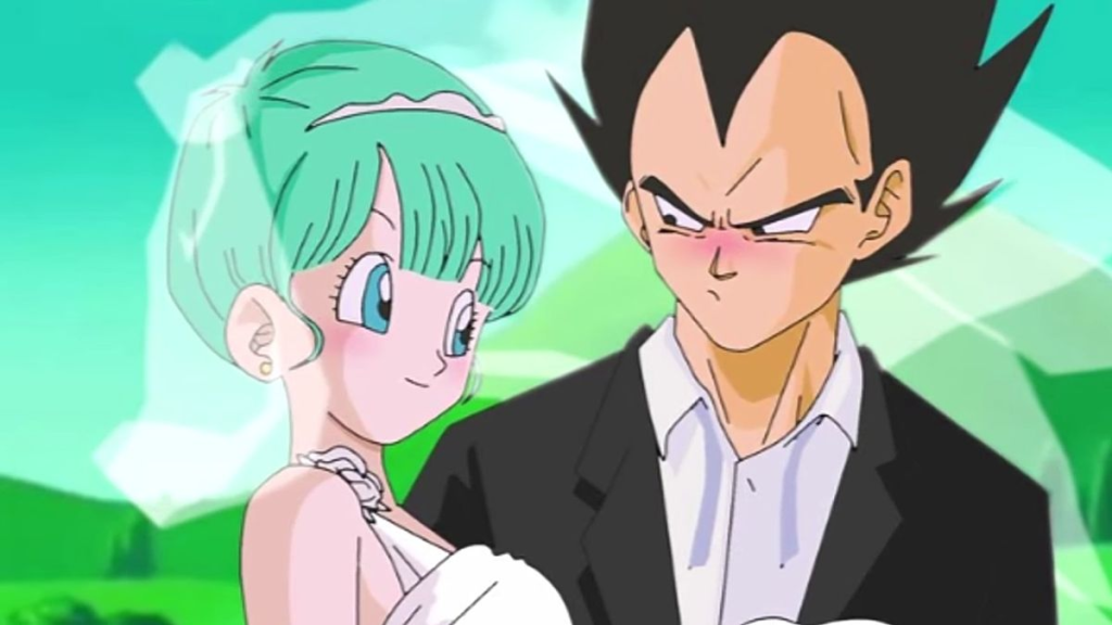 bulma and vegeta wedding