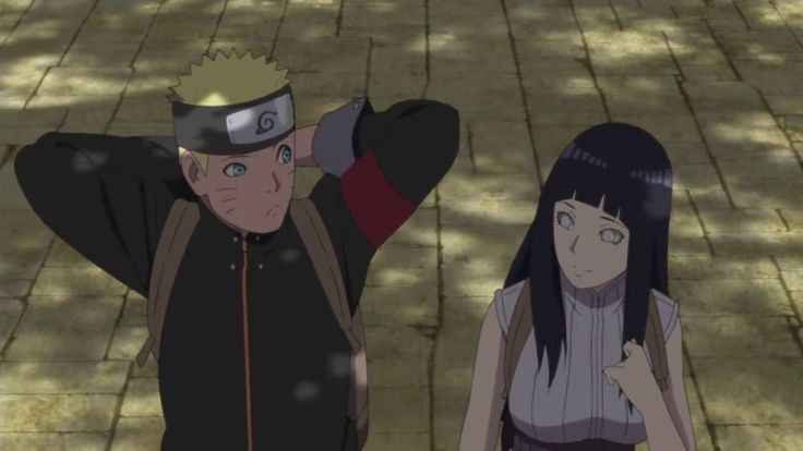 hinata and naruto walking together