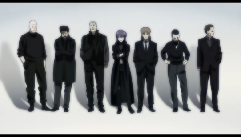 ghost in a shell opening reference