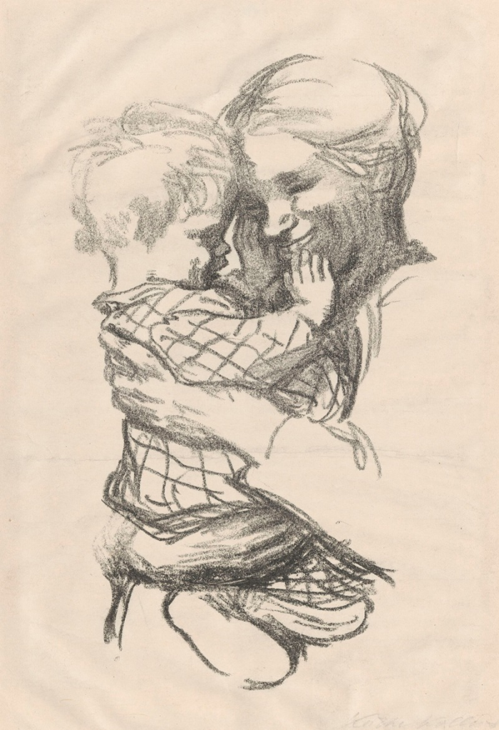 mother and child original art