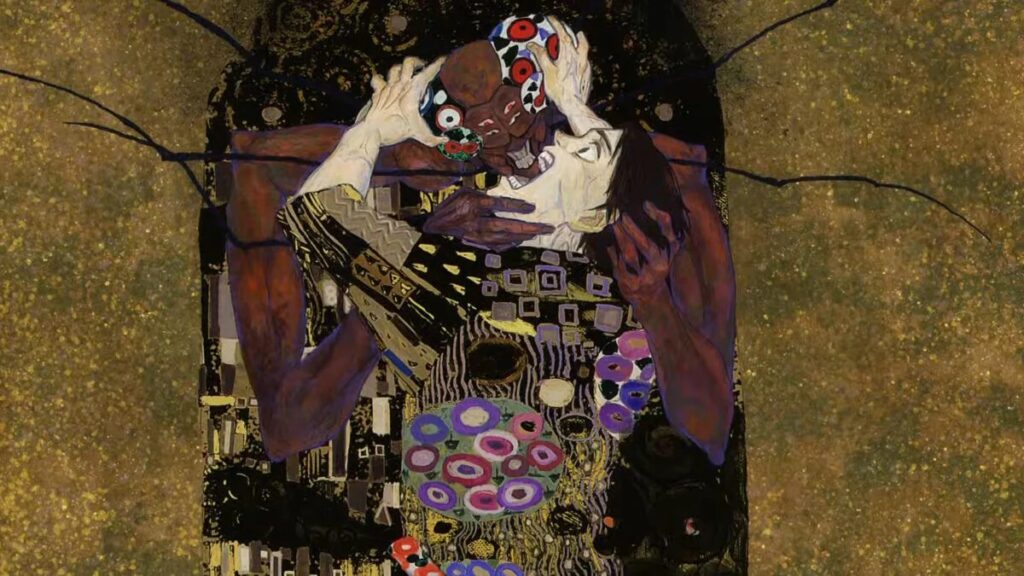 Gustav Klimt’s The Kiss jjk art reference