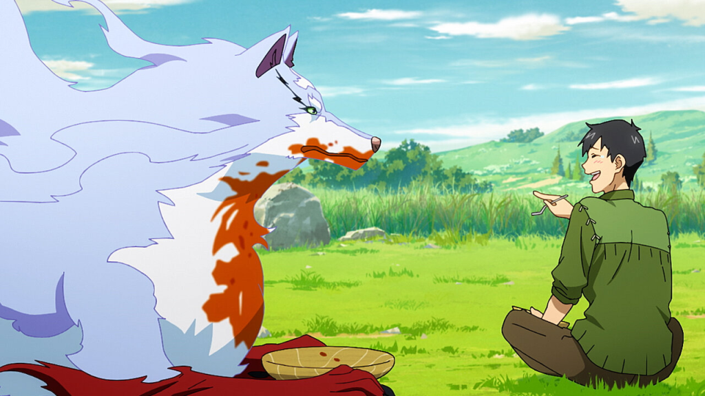 Campfire cooking in another world episode images