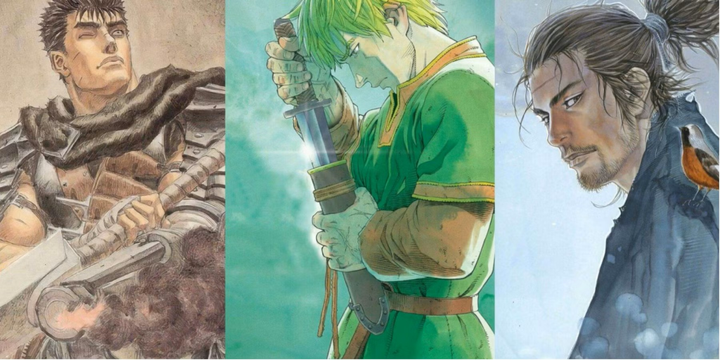 the big 3 seinen anime