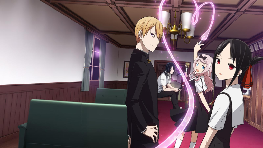 kaguya sama love is war anime key visual