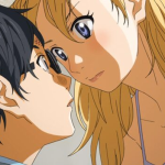 kaori and kosei looking at each other your lie in april
