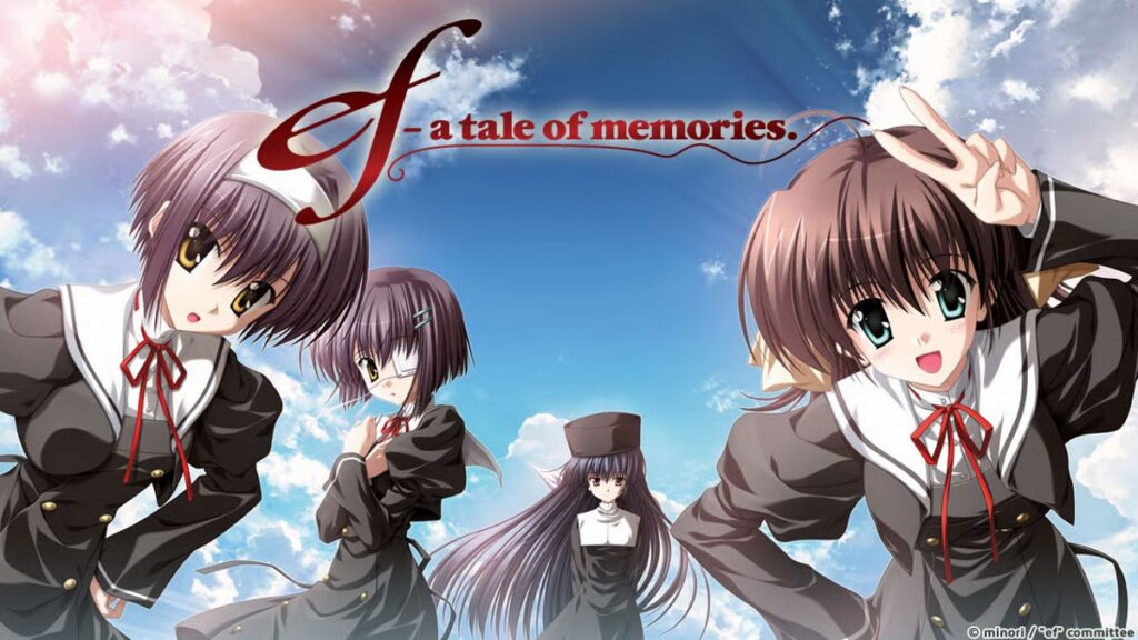 ef: a tale of melodies anime key visual