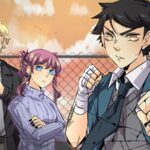 unOrdinary webtoon cover — John and Seraphina at Wellston Private High School
