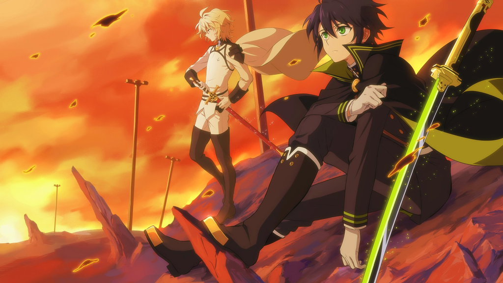 seraph of the end anime